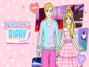 Laro Diary ng Papel ng Papel: Magbihis ng DIY online