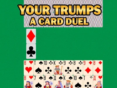 Laro Ang iyong mga trumpeta ay isang tunggalian ng card online