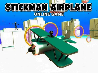 Laro Stickman Airplane online