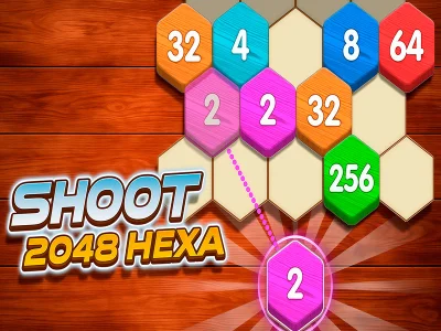 Laro Shoot 2048 Hexa online