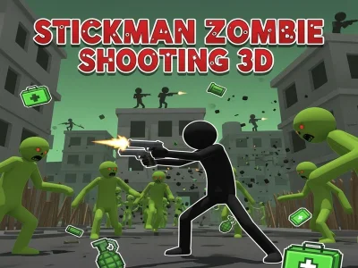 Laro Stickman Zombie Shooting 3D online Laro Stickman Zombie Shooting 3D online