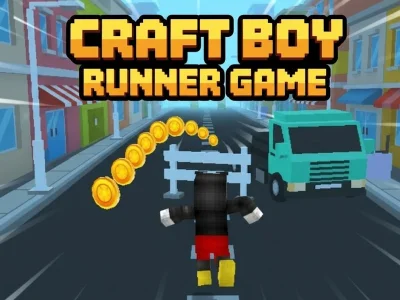 Laro Craft Boy Runner Game online