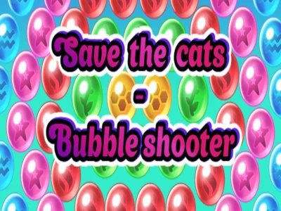 Laro I-save ang Cats Bubble Shooter online