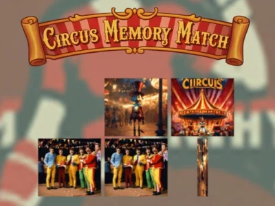 Laro Circus Memory match online