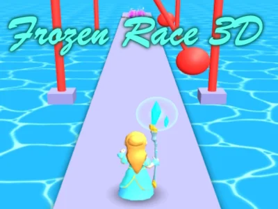 Laro Frozen Race 3D online