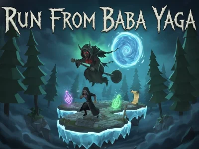 Laro Tumakbo mula sa Baba Yaga online