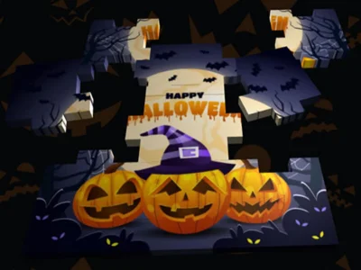 Laro 3d Halloween Jigsaw online