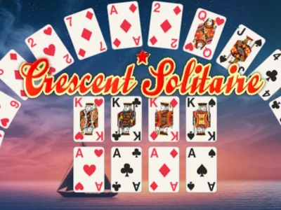 Laro Crescent Solitaire online