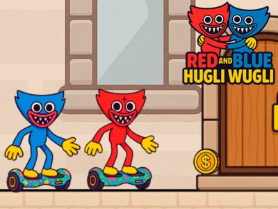 Laro Pula at asul na hugli wugli online