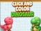 Laro Mag-click at mga kulay dinosaur online
