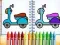Laro Cute Bike Coloring Book online