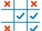 Laro Tic Tac Toe 2 Manlalaro online