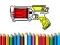 Laro Bumalik sa Paaralan: Nerf Coloring Book online