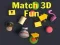 Laro Kasiyahan ng Pagtugma 3D online