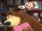Laro Masha at ang Bear: Koleksyon ng JigSaw Puzzle online