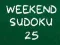 Laro Weekend Sudoku 25 online