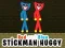 Laro Huggy Stickman Pula at Asul online