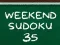 Laro Sudoku ng Weekend 35 online