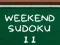 Laro Sudoku ng Katapusan ng Linggo 11 online
