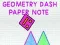 Laro Geometry Dash Papel na Tala online
