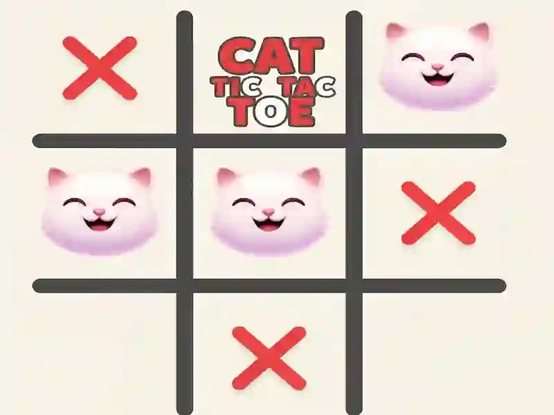 Laro Cat Tic Tac Toe online