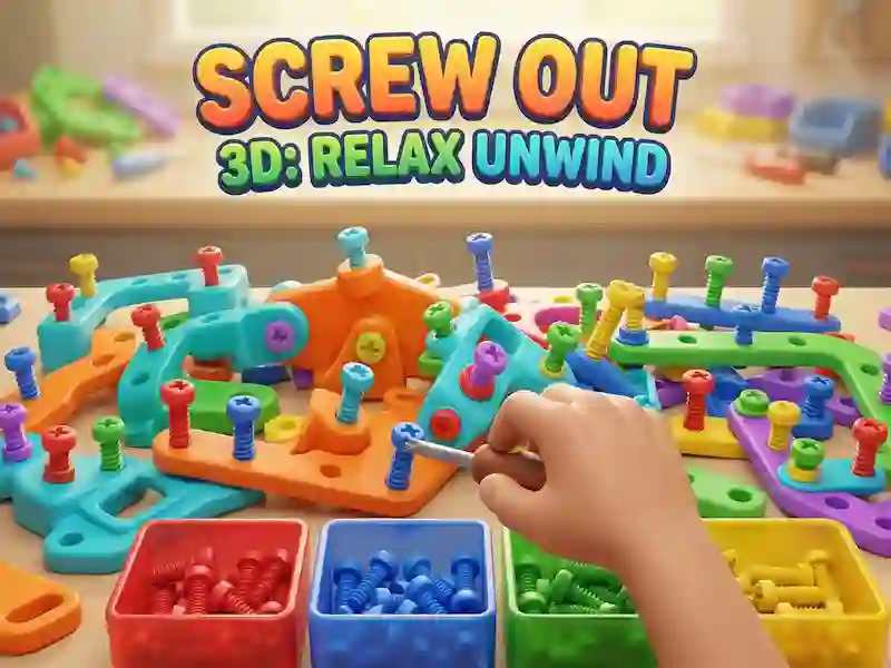 Laro Screw Out 3D: Relax Unwind online
