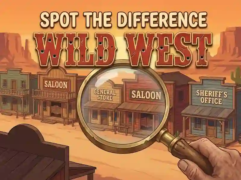 Laro Makita Ang Pagkakaiba Wild West online