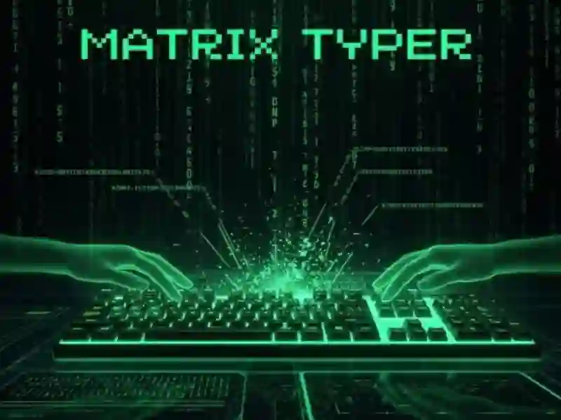 Laro Larong Matrix Typer online