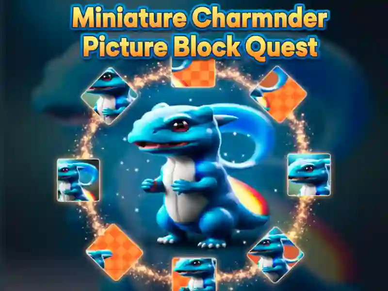Laro Miniature Charmander Picture Block Quest online