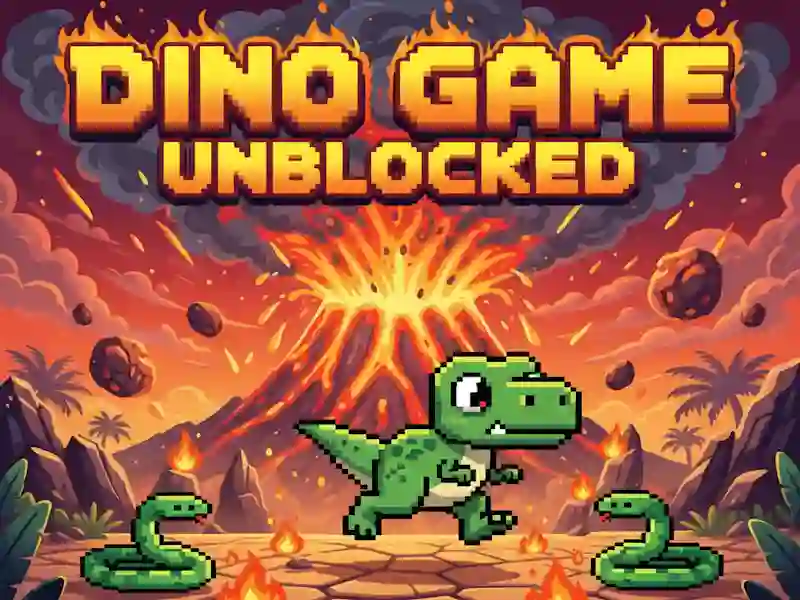 Laro Na-unblock ang Dino Game online