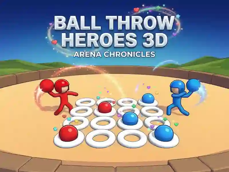 Laro Ball Throw Heroes 3D online