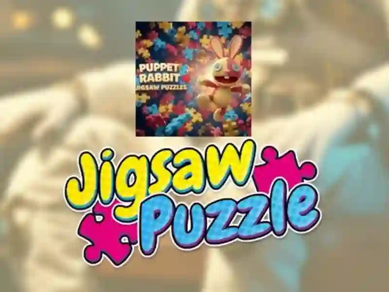 Laro Puppet Rabbit Jigsaw Puzzle online Laro Puppet Rabbit Jigsaw Puzzle online