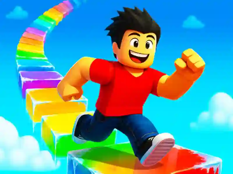 Laro Obby Rainbow Tower online
