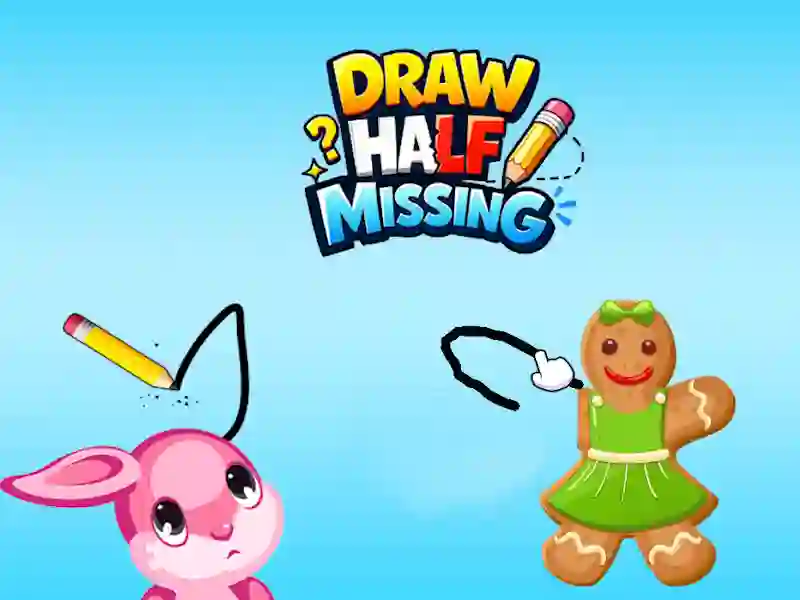 Laro Gumuhit ng Half Game online