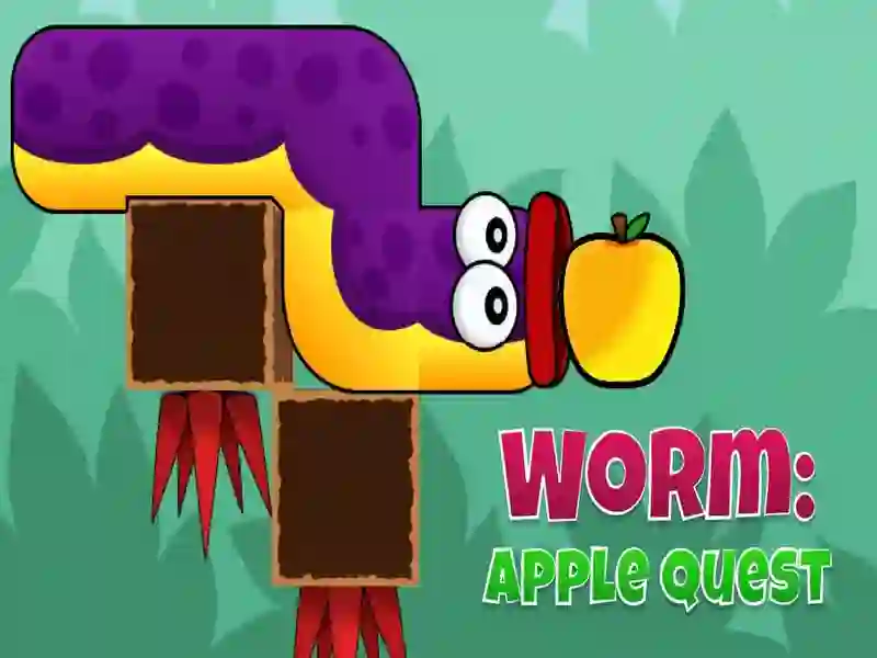 Laro Worm: Apple Quest online