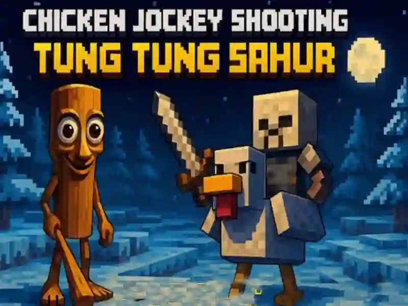 Laro Chicken Jockey Shooting Tung Tung Sahur online