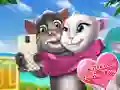 Laro Oras ng Selfie ng mga Kuting online Laro Oras ng Selfie ng mga Kuting online