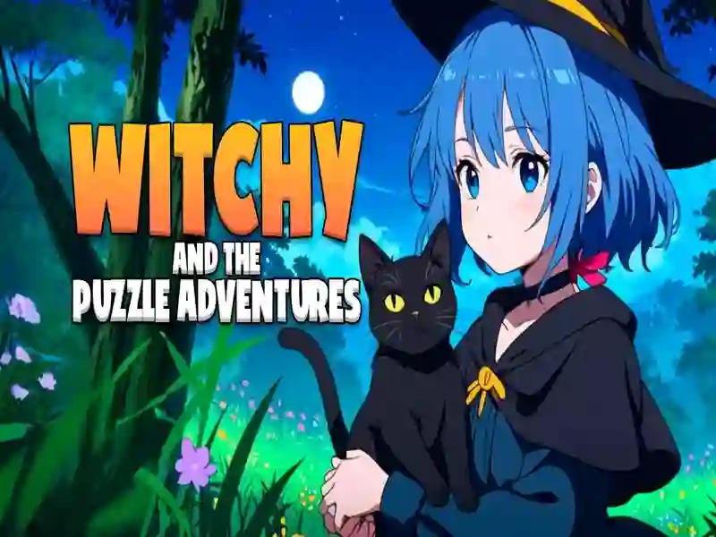 Laro Witchy at ang Puzzle Adventures online Laro Witchy at ang Puzzle Adventures online