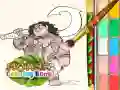 Laro Aklatan ng Pagkulay Moana online