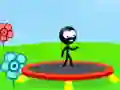 Laro Stickman Trampoline online Laro Stickman Trampoline online