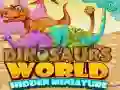 Laro Nakatag na mga miniatura ng mundo ng mga dinosaur online