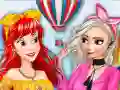 Laro Mga Fashion Princess at Festival ng Balloon online Laro Mga Fashion Princess at Festival ng Balloon online