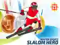 Laro Pangkapaligiran ng Taglamig: Bayani ng Slalom online