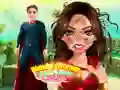 Laro Pag-aalaga sa Mukha ng Wonder Woman online Laro Pag-aalaga sa Mukha ng Wonder Woman online