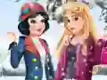 Laro Winter Fashion ni Aurora at Snow White online