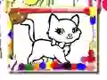 Laro Matamis na Mga Pusa Pagkulay online Laro Matamis na Mga Pusa Pagkulay online