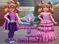 Laro Mali na Dalagang Superhero vs Prinsesa online Laro Mali na Dalagang Superhero vs Prinsesa online