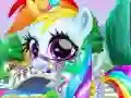 Laro Pag-aalaga ng Rainbow Pony online