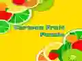 Laro Puzzle ng Prutas ng Kartun online Laro Puzzle ng Prutas ng Kartun online