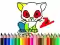 Laro Balik sa Paaralan: Pagkulay ng Pusa online Laro Balik sa Paaralan: Pagkulay ng Pusa online